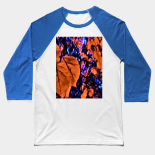 dark floral abstract Baseball T-Shirt